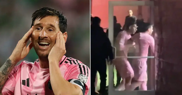 Лионель Месси пытался ворваться в судейскую после разгромного поражения в матче МЛС