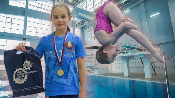 11-летняя белоруска выиграла три золота в первенстве России
