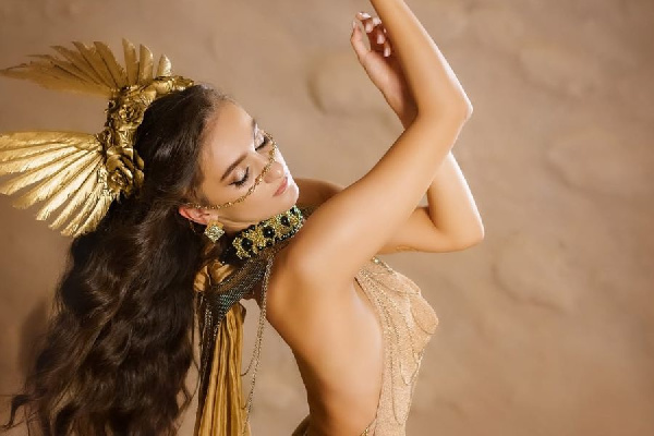 Алина Горносько в образе феи пустыни Заины: фотосессия