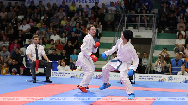 Белорусская каратистка Мария Азарова завоевала серебро II Игр стран СНГ