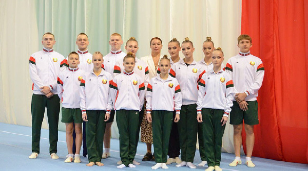 Белорусы завоевали девять наград на международном турнире по спортивной акробатике 