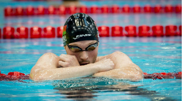 Игорь Бокий с золотом чемпионата Европы по плаванию 