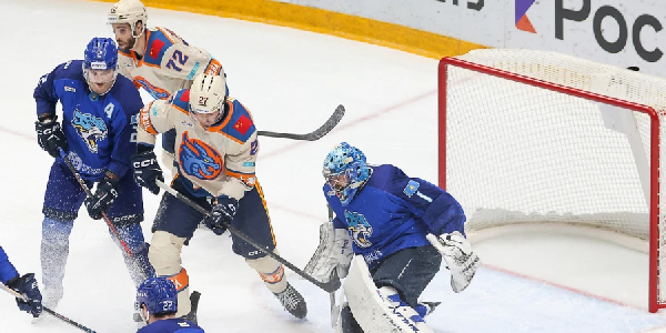 "Барыс" обыграл "Шанхай Дрэгонс" в матче КХЛ с 12-ю шайбами 