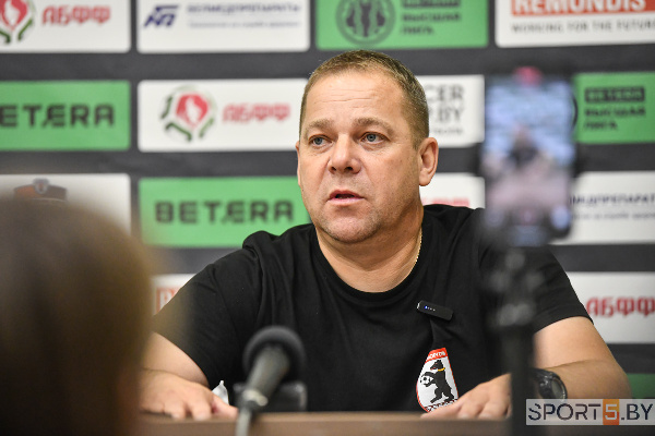 "Мы вошли во вкус": Сергей Дорохович прокомментировал матч против "Минска" в БВЛ
