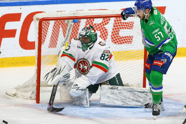 "Ак Барс" благодаря голу Фальковского обыграл "Салават Юлаев" в матче КХЛ 