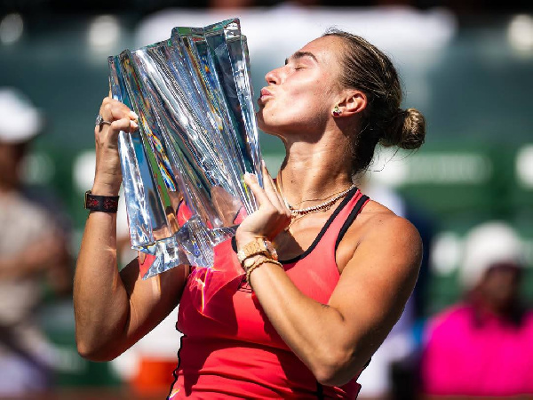 Министр Спорта Ковальчук поздравил Арину Соболенко с титулом Индиан-Уэллса