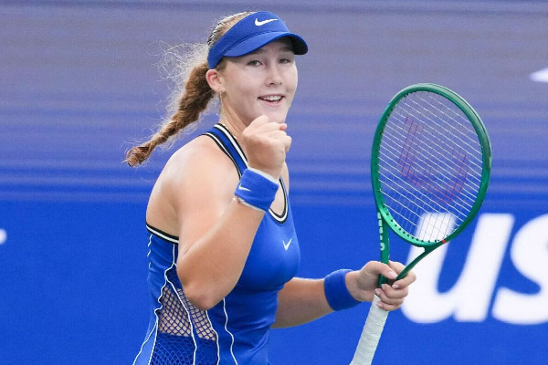 Мирра Андреева успешно стартовала на US Open-2026