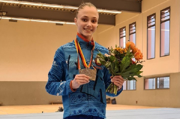 Белорусская гимнастка стала финалисткой этапа Кубка мира в Египте