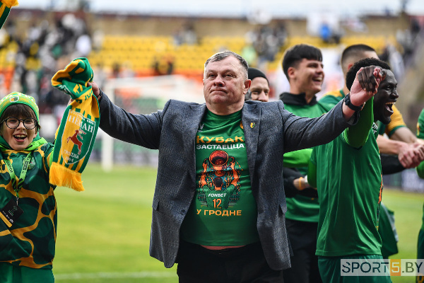 Игорь Ковалевич намекнул на уход из "Немана" после 10 лет работы