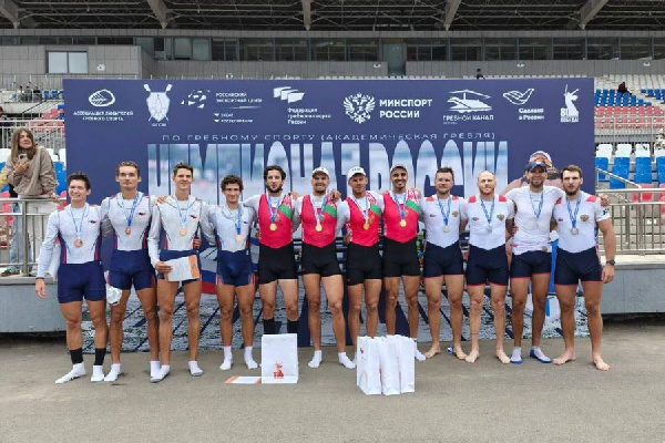Белорусские гребцы выиграли золото на чемпионате России по академической гребле