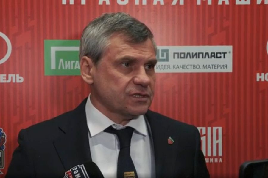 Дмитрий Квартальнов прокомментировал поражение сборной Беларуси от России U-25 в овертайме 