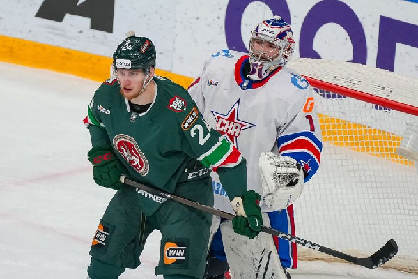 Ассист Фальковского помог "Ак Барсу" обыграть СКА Сапего в КХЛ