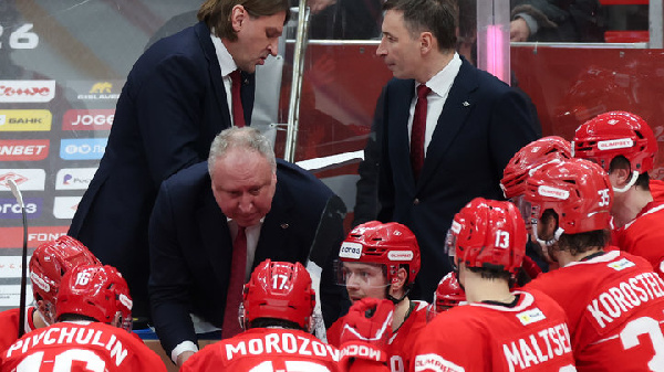 "Спартак" одержал третью победу подряд, обыграв "Барыс" в КХЛ