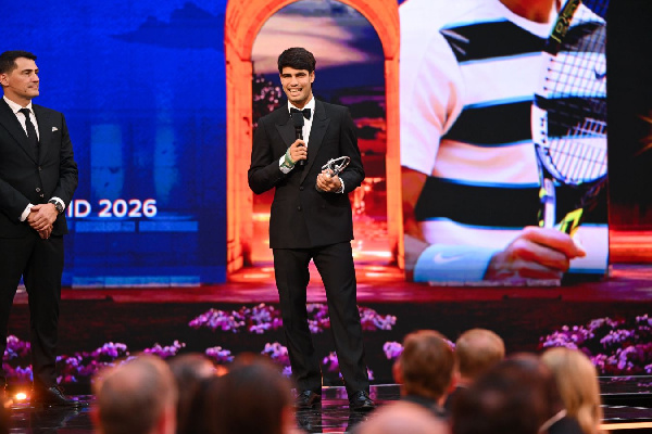 Карлос Алькарас стал "Спортсменом года" по версии Laureus World Sports Awards 2026