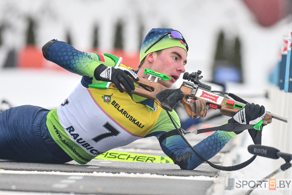 "Помогают расти": биатлонист Голяк — о стартах на чемпионате Беларуси