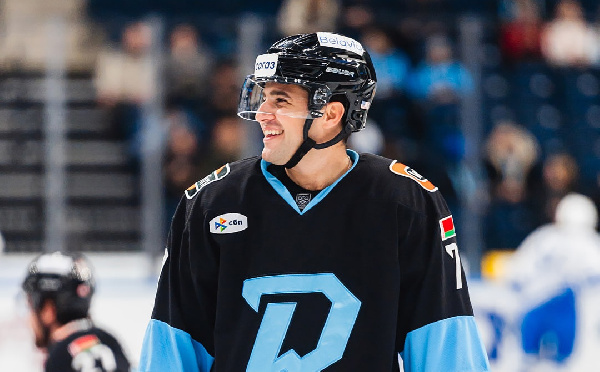 Форвард минского "Динамо" вошел в символическую сборную месяца в КХЛ