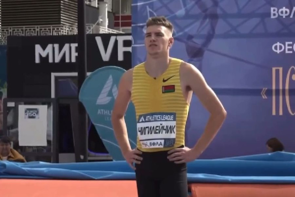 Белорус Чигилейчик выиграл серебро в прыжках в длину фестиваля Athletics League