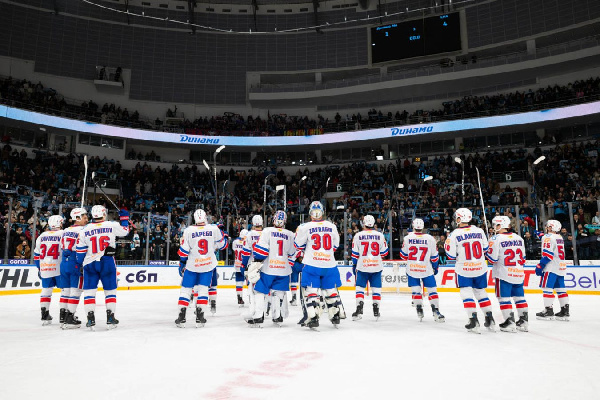 После победы над минским "Динамо" СКА установил новый рекорд КХЛ