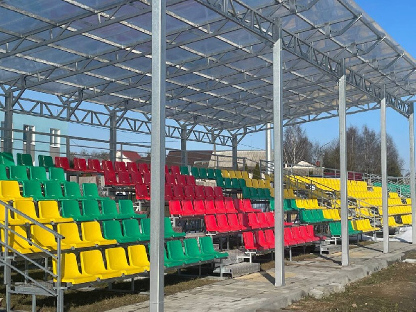 Посмотрите, как выглядит стадион "Арсенала" в Дзержинске на завершающей стадии реконструкции — ФОТО