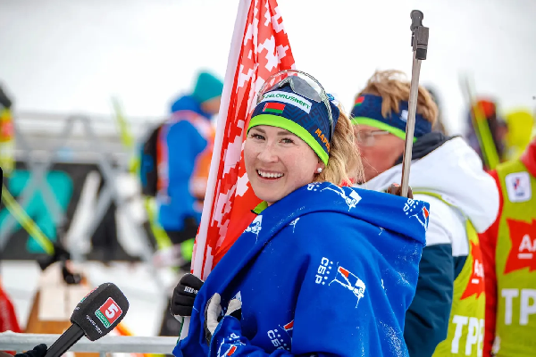 Динара Смольская прокомментировала победу в спринте на втором этапе Кубка Содружества