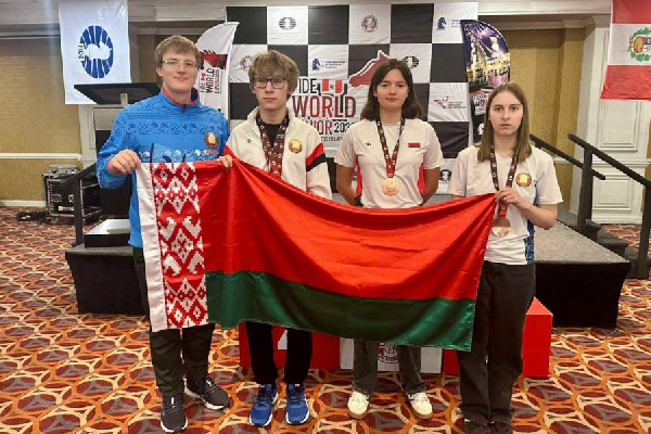 Белорусские шахматисты завоевали четыре медали на юниорском чемпионате мира