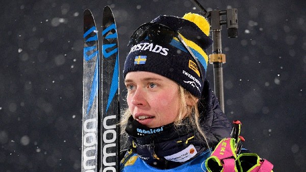 "Необычно находиться впереди": Эберг высказалась о победе в пасьюте на Кубке мира в Оберхофе