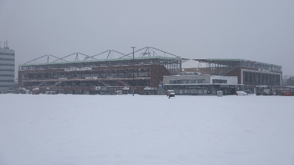 Матч чемпионата Германии перенесён из-за сильного снегопада