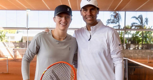 "Это было привилегией": Ига Швентек высказалась о тренировках с Рафаэлем Надалем