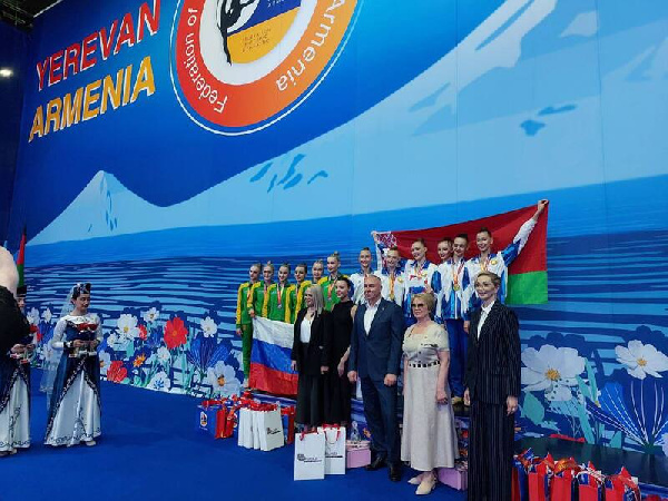 Белорусские гимнастки завоевали две золотые медали на турнире в Ереване