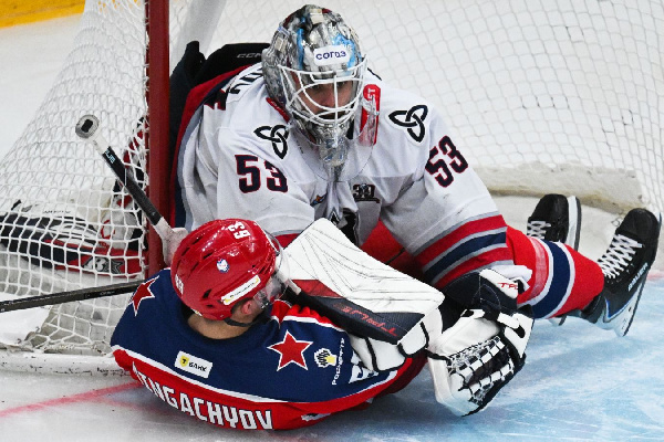 ЦСКА всухую обыграл "Нефтехимик" в матче КХЛ
