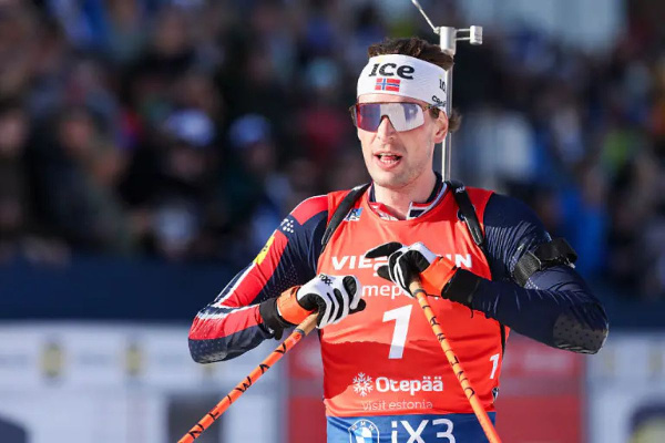 Стурла Легрейд выиграл "Малый хрустальный глобус" в спринте, уведя его из-под носа Самуэльссона