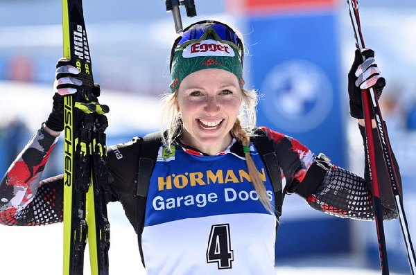 Хаузер выиграла, Эберг прибавила 50 позиций: женская гонка преследования в Эстерсунде