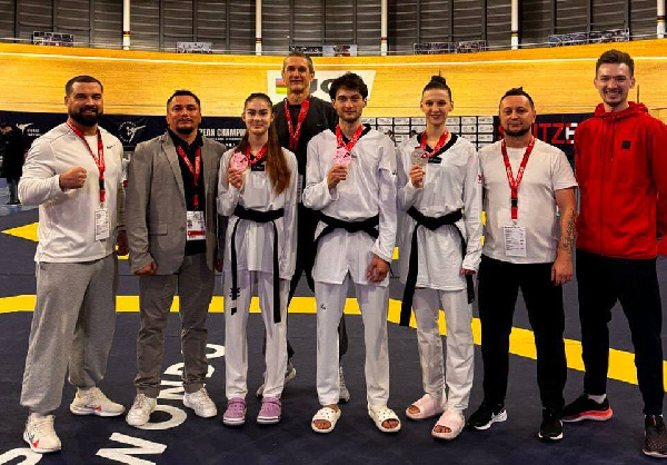 Белорусские таэквондисты завоевали три медали в 1-й день чемпионата Европы среди взрослых