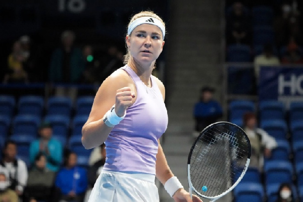 Мухова установила уникальное достижение, выиграв свой первый "тысячник" в Дохе