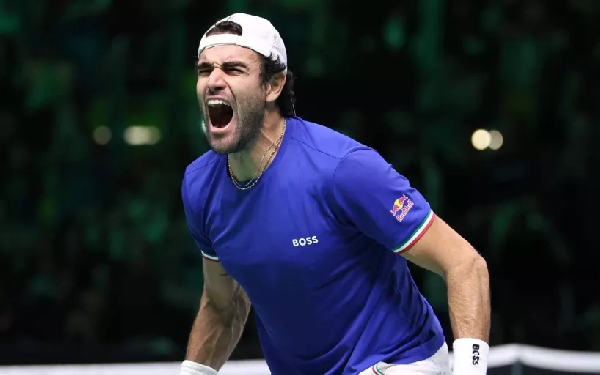 Кубок Дэвиса: сборная Италии повела в счете усилиями Маттео Берреттини 