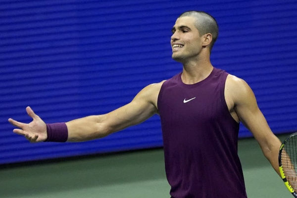 Карлос Алькарас признан автором лучшего удара в 2025-м году