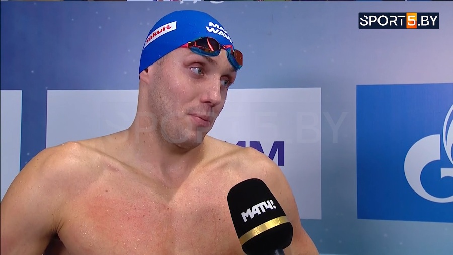 Илья Шиманович выиграл золото на чемпионате России по плаванию
