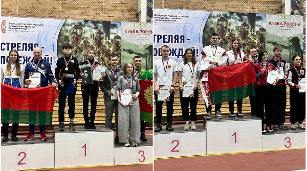 Белорусские стрелки завоевали десять медалей на этапе Кубка России