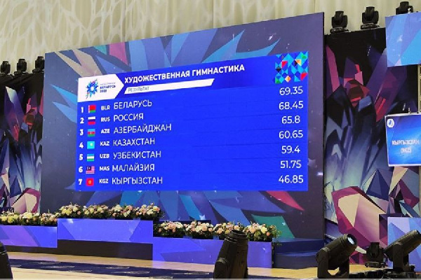 Первую золотую медаль в копилку белорусской сборной приносят гимнастки!