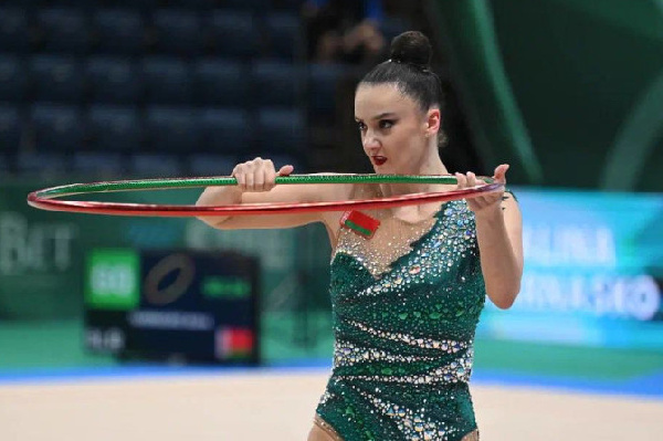 Алина Горносько вышла в два финала на чемпионате Европы по художественной гимнастике