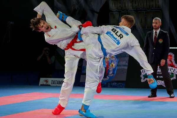 Белорусы завоевали 27 золотых наград в первый день международного турнира по карате