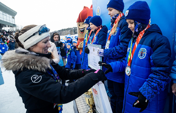Дарья Домрачева высказалась о задачах всех детских соревнований