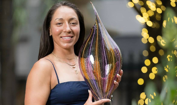 Пегула поделилась кадрами с фотосессии после защиты титула на турнире WTA-500 в Чарльстоне