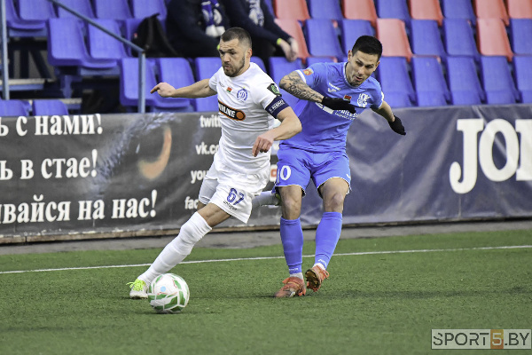 Стали известны составы минского "Динамо" и "Ислочи" на ответный поединок 1/4 Кубка Беларуси