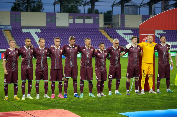 Беларусь осталась на 98-м месте в рейтинге ФИФА