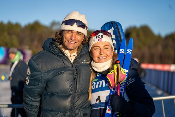 "Я и есть его работа": сильнейшая лыжница Норвегии показала мужа: ФОТО