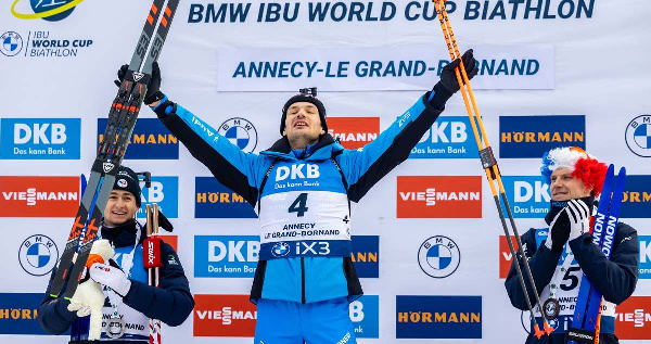 Итальянский биатлонист заявил, что постарается навязать борьбу норвежцам