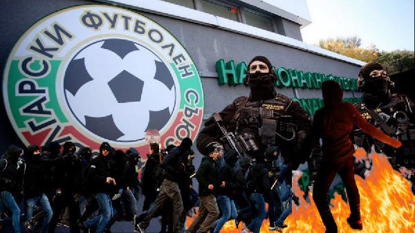 14 пострадавших. София протестует против футбольного руководства