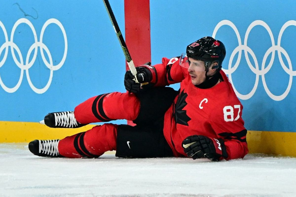 Сидни Кросби получил травму в четвертьфинале ОИ против Чехии