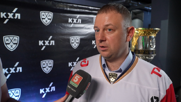 Тренер "Локомотива" Гусов рассказал о Кубке Гагарина в Минске и работе с Квартальновым